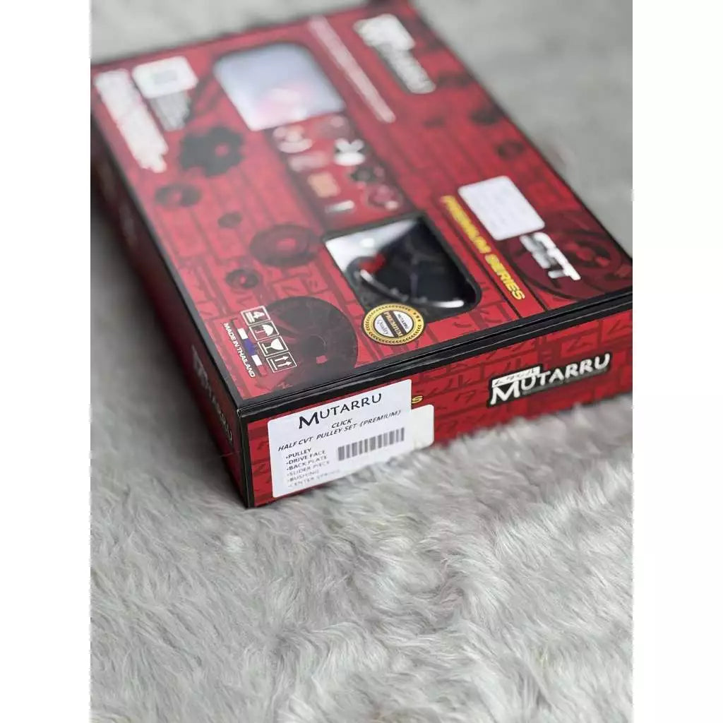 MUTARRU HALF CVT Racing Pulley Set For M3/CLICK/PCX150/PCX160/NMAX/AEROX/BEAT/SPORTY HEAVY DUTY